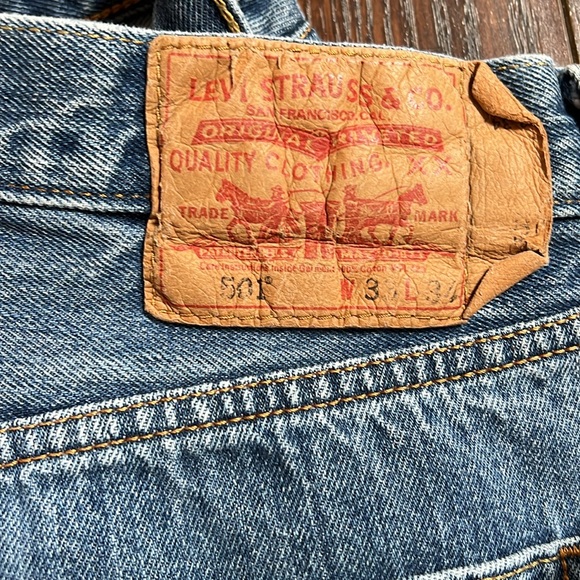 LEVI’S 501 Bermuda Cut Offs 33- Size 10 Womens - Picture 4 of 10